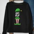 Herren Opi Elf Opa Partnerlook Familien Outfit Weihnachten Sweatshirt Geschenke für alte Frauen