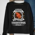 Herren Tischtennis Pingpong Opa Papa Grossvater Sweatshirt Geschenke für alte Frauen