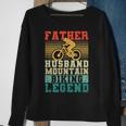 Herren Vatertag Biker Vater Ehemann Mountainbike Legende Sweatshirt Geschenke für alte Frauen