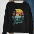 Holly Beach Louisiana Beach Shirt Men Women Sweatshirt Graphic Print Unisex Gifts for Old Women