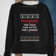 Husband The Man Myth The Legend Ugly Christmas Sweater Sweatshirt Gifts for Old Women