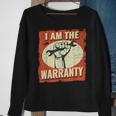 I Am The Warranty Vintage Mechanic Dad For Men Auto Mechanic Sweatshirt Gifts for Old Women