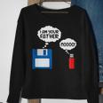 I Am Your Father Fun Usb Floppy Disk It Computer Geek Nerds Sweatshirt Gifts for Old Women