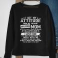 I Get My Attitude From My Freaking Awesome Gift For Mom Funny Gift Sweatshirt Gifts for Old Women