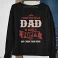 I Have Two Titles Dad And Poppy Funny Fathers Day Gift V2 Sweatshirt Gifts for Old Women