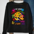 I See Your True Colors And That’S Why I Love You Vintage Sweatshirt Gifts for Old Women