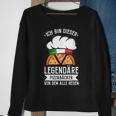 Ich Bin Dieser Legendäre Pizzabäcker Italien Pizza Spruch Sweatshirt Geschenke für alte Frauen