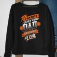 Im Not Just Her Dad Im Her Number 1 Fan Basketball Daddy Sweatshirt Gifts for Old Women
