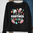 Im The Brother Bunny Matching Family Easter Party Sweatshirt Gifts for Old Women
