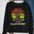 Inspiring Black Leaders Power Fist Hand Black History Month V2 Men Women Sweatshirt Graphic Print Unisex Gifts for Old Women