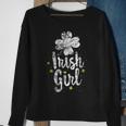 Irish Girl St Patricks Day Girls Shamrock Sweatshirt Gifts for Old Women