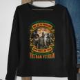 It Cannot Be Inherited Nor Can Be Purchased I Have Earned It With My Blood Sweat And Tears I Own It Forever The Title Vietnam Veteran Sweatshirt Gifts for Old Women