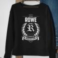 Its A Rowe Thing You Wouldnt Understand Personalized Last Name Gift For Rowe Sweatshirt Gifts for Old Women