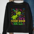 Its Mardi Gras Yall Funny Dinosaur Mardi Grawr Bead Costume Sweatshirt Gifts for Old Women