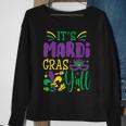 Its Mardi Gras Yall Mardi Gras Party Mask Costume  V3 Sweatshirt Gifts for Old Women