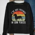 Ive Got Friends In Low Places Dachshund Wiener Dog Sweatshirt Gifts for Old Women