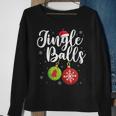 Jingle Balls Christmas Funny Matching Couple Chestnuts V2 Men Women Sweatshirt Graphic Print Unisex Gifts for Old Women