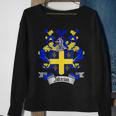 Johnson Coat Of Arms | Johnson Surname Family Crest Shield Sweatshirt Gifts for Old Women