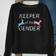 Keeper Of The Gender Reveal Buck Or Doe Party Idea Sweatshirt Gifts for Old Women
