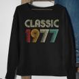 Klassisch 1977 Vintage 46 Geburtstag Geschenk Classic Sweatshirt Geschenke für alte Frauen