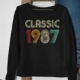 Klassisch 1987 Vintage 36 Geburtstag Geschenk Classic Sweatshirt Geschenke für alte Frauen
