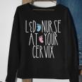 L&D Nurse Catch Babies Cute Labor And Delivery Baby Gifts Men Women Sweatshirt Graphic Print Unisex Gifts for Old Women