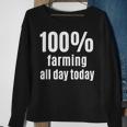 Landwirtschaft den ganzen Tag Sweatshirt, Lustiges Tee für Bauern Geschenke für alte Frauen