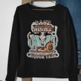 Last-Night We Let The Liquor Talk Cow Skull Western Country Sweatshirt Gifts for Old Women