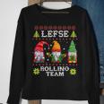 Lefse Rolling Team Gnome Baking Tomte Matching Christmas V2 Men Women Sweatshirt Graphic Print Unisex Gifts for Old Women