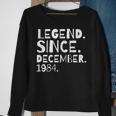 Legend Since December 1984 Geburtstag Bruder Schwester Sweatshirt Geschenke für alte Frauen