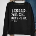 Legend Since December 2002 Geburtstag Sohn Tochter Sweatshirt Geschenke für alte Frauen