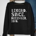 Legende Seit Dezember 1986 Sweatshirt für Geburtstagsfeier Geschenke für alte Frauen