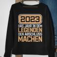 Legenden Machen Abschluss 2023 Master Abschluss Sweatshirt Geschenke für alte Frauen