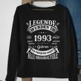 Legenden Wurden Im 1993 Geboren 30 Geburtstag 30 Jahre Sweatshirt Geschenke für alte Frauen