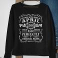 Legenden Wurden Im April 2005 Geschenk 18 Geburtstag Mann V7 Sweatshirt Geschenke für alte Frauen