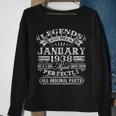 Legenden Wurden Im Januar 1938 Geschenk 85 Geburtstag Mann Sweatshirt Geschenke für alte Frauen