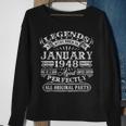 Legenden Wurden Im Januar 1948 Geschenk 75 Geburtstag Mann Sweatshirt Geschenke für alte Frauen
