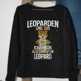 Leoparden Sind Süß Leopard Sweatshirt Geschenke für alte Frauen