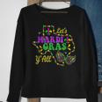 Lets Mardi Gras Yall New Orleans Fat Tuesdays Carnival Sweatshirt Gifts for Old Women