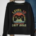 Level 10 Freigeschaltet Legendär Seit 2012 10 Geburtstag Sweatshirt Geschenke für alte Frauen