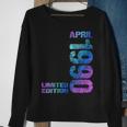 Limited Edition April 1990 33Th Birthday Born 1990 Sweatshirt Gifts for Old Women