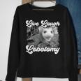 Live Laugh Lobotomy Opossum Funny Possum Lobotomies Sweatshirt Gifts for Old Women