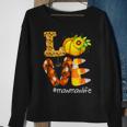 Love Mawmawlife Pumpkin Flip Flops Mawmaw Life Halloween Sweatshirt Gifts for Old Women