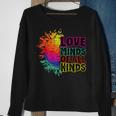 Love Minds Of All Kinds Neurodiversity Autism Awareness Sweatshirt Gifts for Old Women