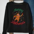 Lustiges Süßes Faultier Weihnachten V2 Sweatshirt Geschenke für alte Frauen