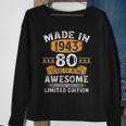 Made In 1943 80 Years Old 80Th Birthday Gifts For Men Sweatshirt Gifts for Old Women