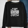 Maman Secretaire Mais Plus Cool Sweatshirt Geschenke für alte Frauen