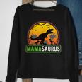 Mamasaurus T-Rex Mama 2 Kinder Dino Mutter Muttertag Sweatshirt Geschenke für alte Frauen