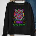 Mardi Gras Squad Funny Tiger Sweatshirt Gifts for Old Women