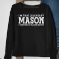 Mason Personal Name Funny Mason Sweatshirt Gifts for Old Women
